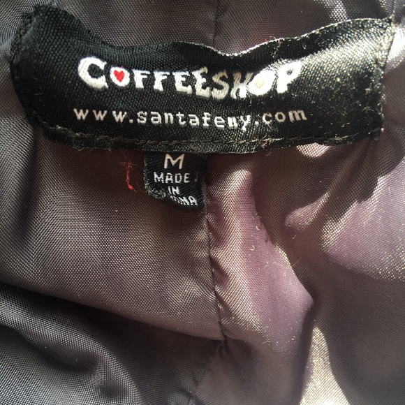 CoffeeShop nyc ruffle grey down puffer jacket - Picture 7 of 8